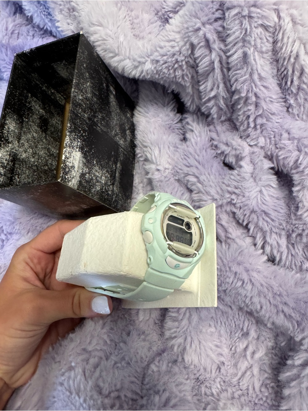pastel green Casio Baby-G BG-169- digital watch